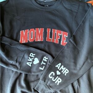 Customized Mom Life. Letters are additional